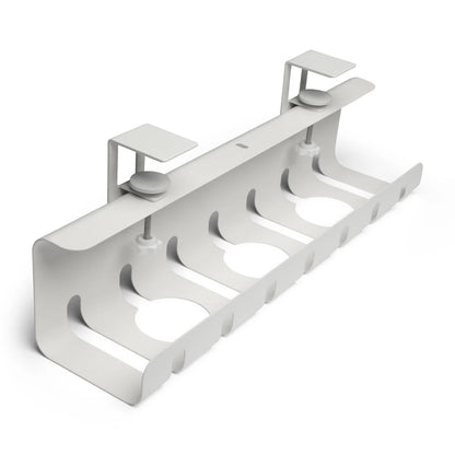 No-Drill Cable Management Tray - RENOVA RISE (2 Pcs) for Tidy Desks