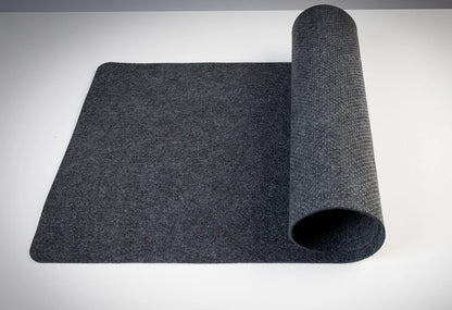 RENOVA RISE Felt Desk Mat | Non-Slip Silicone Base