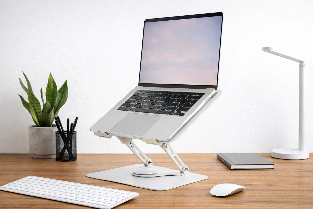 RENOVA RISE Elevate S2 Laptop Stand | 360° Rotating Design for Laptops up to 16"
